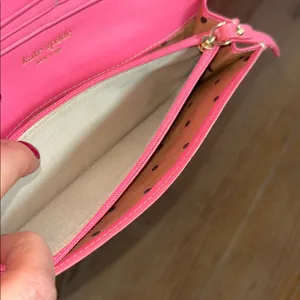 Kate Spade Pink Leather Wallet thumbnail 7