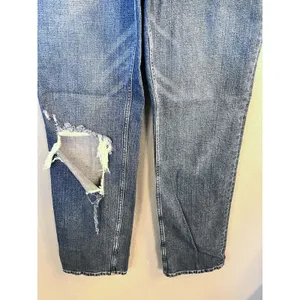 Abercrombie & Fitch The Ankle Straight Ultra High Rise Blue‎ Jeans Women's 28/6L thumbnail 3
