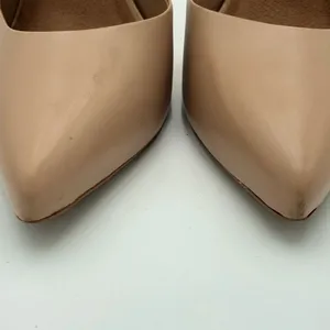 Steve Madden Tan Flutter Pump Ankle Strap Leather and Elastic Heels Size 10 thumbnail 10