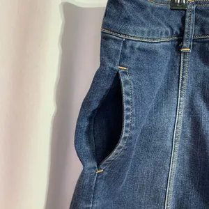 American Eagle denim, button down, mini skirt size 6 thumbnail 3