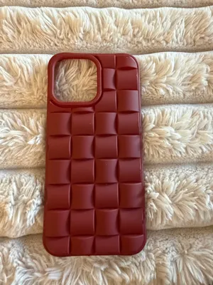 Red Woven Phone Case thumbnail 1