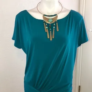 Gianni Bini emerald green mini dress thumbnail 2