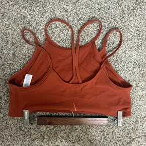 Nike Rust Orange Strappy Crop Top 2xl thumbnail 1