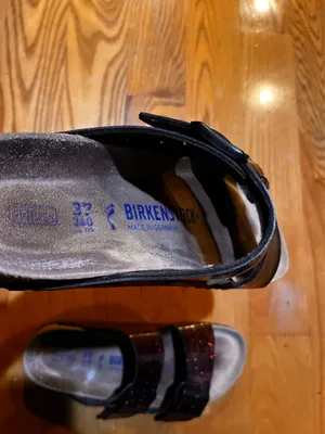 Birkenstock Birko-flor Glitter Double Strap womens size 7.5 thumbnail 7