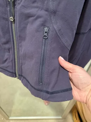 Lululemon Define Jacket Luon in Blue Size 6 (44) thumbnail 4