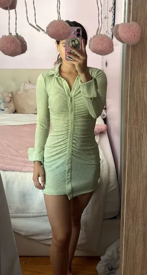 Long sleeve dress thumbnail 1