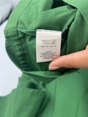 Maeve Anthropologie Green Flutter Sleeve Shift Mini Dress Size XS thumbnail 9