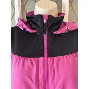 Women’s Y2K Vintage Nike Full Zip Jacket - Magenta Size Large thumbnail 4