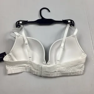 Tommy Hilfiger White Lace & Microfiber Bra 34B NEW! Retail $40 thumbnail 2