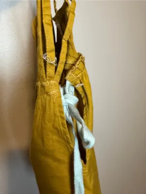 NWOT Free-est Free People Fields of Love Top Tank Cami Chartreuse Combo XS thumbnail 4