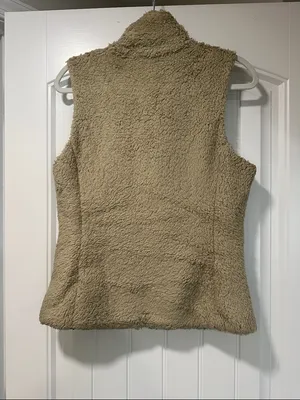 Patagonia Tan Sherpa Fleece Vest thumbnail 3