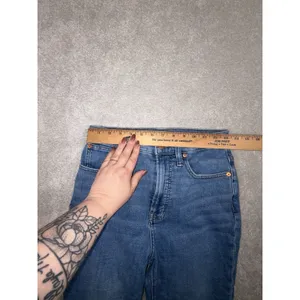 Madewell The Perfect Vintage Crop Jean 26‎ High Rise Med Wash thumbnail 7