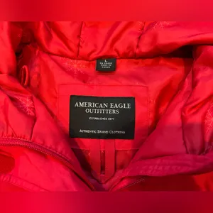 American Eagle Shelter Series Red Winter Jacket Large thumbnail 4