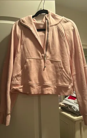 Lululemon Pink Scuba Half-Zip thumbnail 1