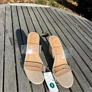 Nwt a New Day‎ Womens Ansel Double Band Open Toe Wedge Heels size 9 thumbnail 2