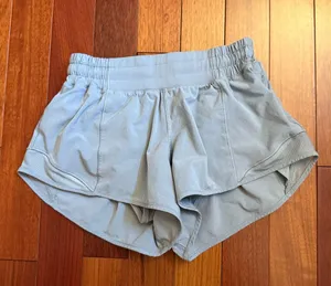 Lululemon Grey Hotty Hot Low Rise Shorts 2.5" thumbnail 1