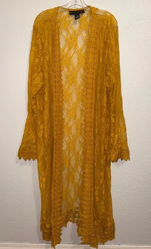 Lace Kimono Overlay Polly & Esther thumbnail 1
