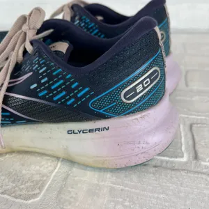 Brooks Glycerin 20 Sneakers Shoe Women 10 Navy Blue Running Athletic 1203691B499 thumbnail 7
