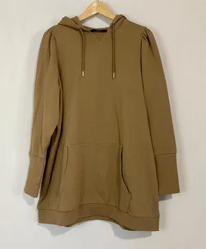 VERO MODA Women’s Long Sleeve Long Pullover Sweatshirt Sepia Tint Size 1X NWT thumbnail 1