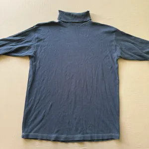 Vintage IDT Long Sleeve Turtleneck Blue Size XL thumbnail 4