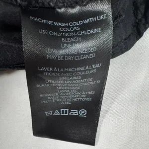 Maeve Anthropologie Black Wide Leg Trousers Pants‎ Size 10 Stretch Cotton Blend thumbnail 7