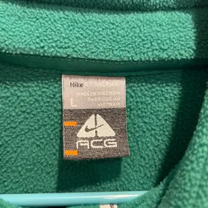 Nike ACG Womens Fleece Jacket‎ Full Zip Therma-Fit Green Outdoors Large thumbnail 5