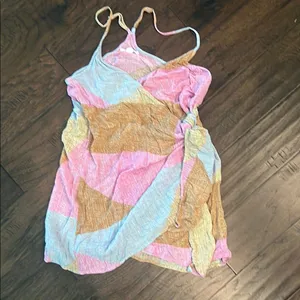O’Neill Colorful Wrap Dress/Coverup Small EUC thumbnail 1