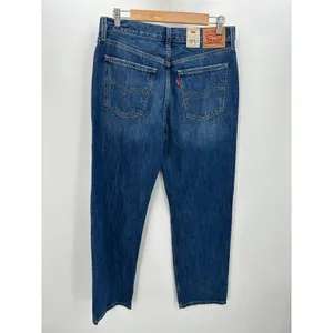 Levi's Womens 29 NWT Low Pro Straight Denim‎ Jeans Loose Distressed Fit Baggy thumbnail 2