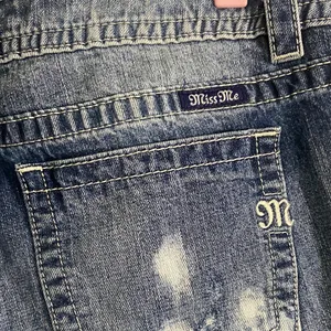Miss Me Faded Blue Denim Jeans thumbnail 2