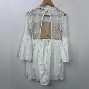 Endless Rose white lace poplin mini dress size S thumbnail 6
