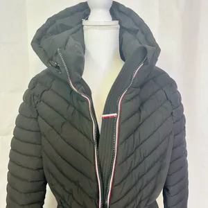 Tommy Hilfiger Women’s Black Quilted Hooded Jacket thumbnail 6