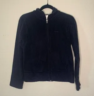 Patagonia Women's High-Pile Synchilla Hoody Zip Up Fleece Jacket Size Small Navy thumbnail 1