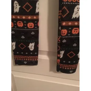 No Boundaries Halloween Womens Juniors Pumpkin Ankle Leggings Size Medium thumbnail 2