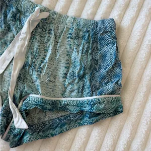 Victoria's Secret Teal Snake Print Sleep Shorts thumbnail 2