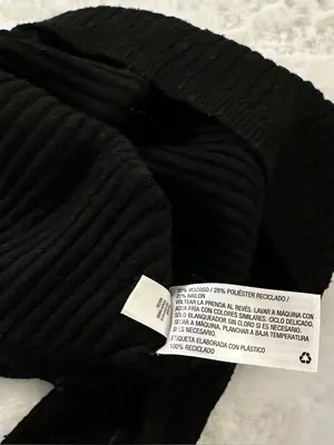 WILD FABLE Black Ribbed Cropped Tank Top Sleeveless Soft Stretch Knit XS thumbnail 7
