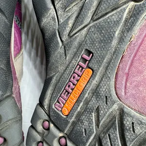 Merrell performance wear select grip Women's castle rock purple gray hiking shoe thumbnail 10