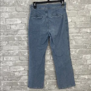 BDG Zip-Front Cropped Kick Flare Jeans thumbnail 4