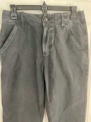 Citizens of Humanity Black Chino Cotton Pants Classic Tailored Fit Size 26 thumbnail 4