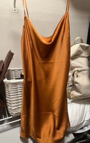 Forever 21 Brown/orange Dress thumbnail 1