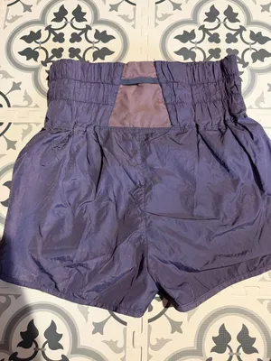FP Movement Free People The Way Home High Rise Athletic Shorts Purple thumbnail 3