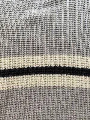 Pink Rose Striped Knit Sweater thumbnail 5