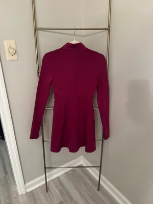 Purple Long Sleeve Tennis Dress thumbnail 5