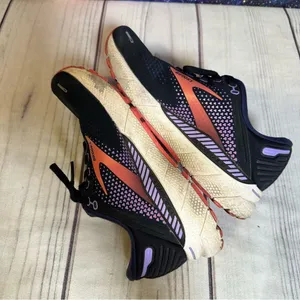 Brooks Adrenaline GTS Women Sz 8 D Black/Purple Athletic Sneaker ​​Running Shoes thumbnail 7
