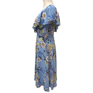 ELIZA J Spring Floral Print Dress Size 6 *missing sash* thumbnail 5