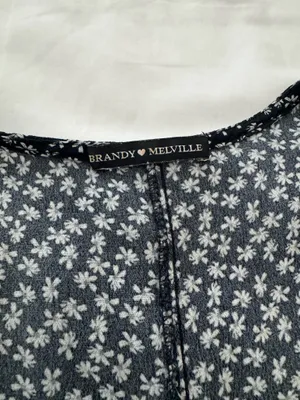 Brandy Melville Floral wrap dress thumbnail 3