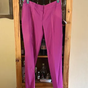 Evan Picone Black Label Vibrant Pink Straight Leg Pants thumbnail 5
