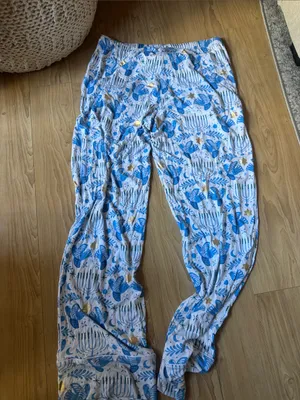 Posh Peanut Hanukkah Pajama Bottoms White Size L thumbnail 4