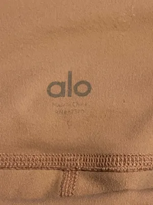 Womens medium Alo Yoga Ultimate High Waist Leggings- rosewater thumbnail 7