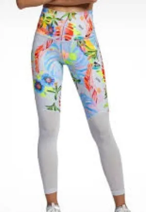 Nike Tropical Power Victory Mesh Training Dri-Fit Legging Women’s Size XS thumbnail 1
