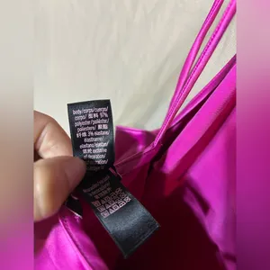 Victoria’s Secret hot pink slip dress thumbnail 4